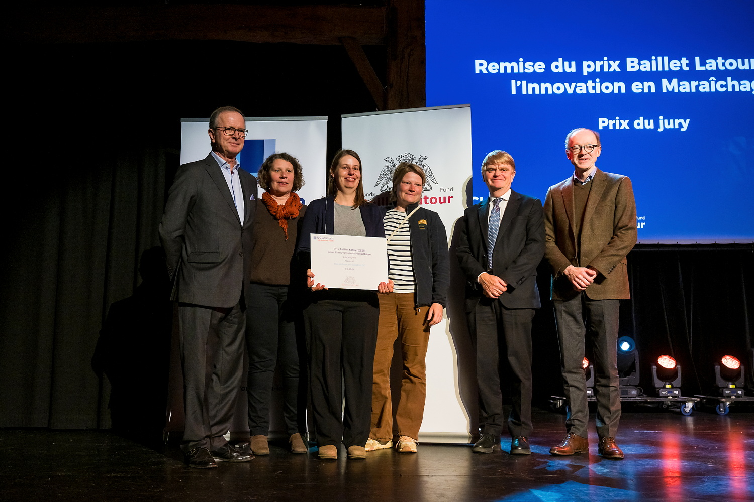 Prix Baillet Latour maraîchage innovant 2026 au projet des Maraîchers en Condroz